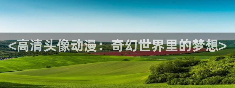 age动漫官网版入口：<高清头像动漫：奇幻世界里的梦想>