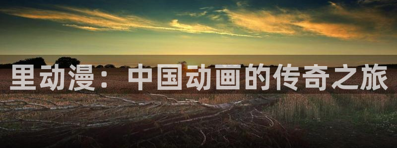 age动漫网官网入口：里动漫：中国动画的传奇之旅